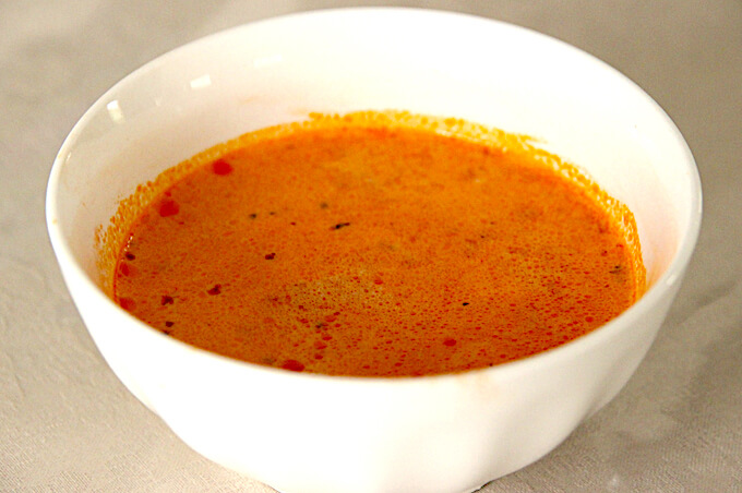 サンクゼールのガーリック＆トマトスープ